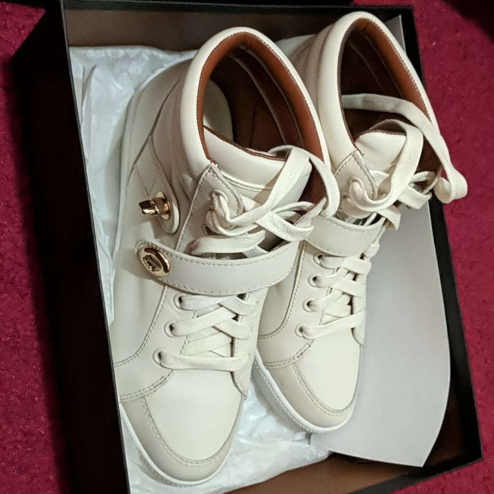 Authentic Coach high top sneaker